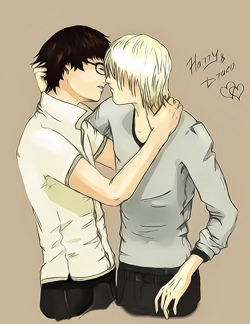 drarry_kiss_colored_by_chouette_e-d33cuss