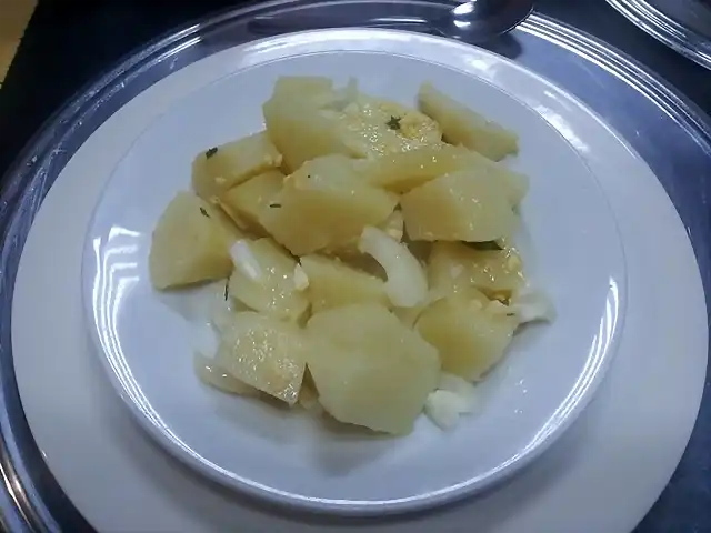 Papas alias con cebolla