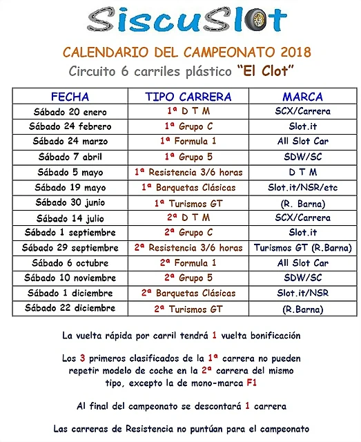 Calendario El Clot Calendario El Clot