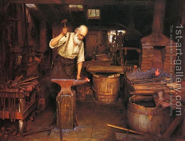 1 Jefferson David Chalfant - The Blacksmith 1 Jefferson David Chalfant - The Blacksmith