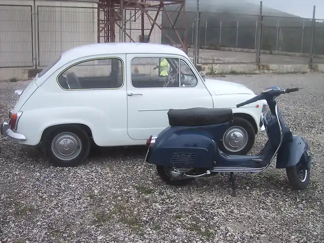 600 y vespa en el repetidor