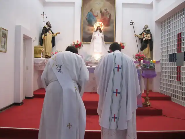 Misa en Monasterio de las Trinitarias de Penco (11)