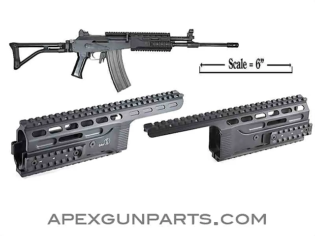 CAA_Galil_Aluminum_Quadrail_Handguard_Set CAA_Galil_Aluminum_Quadrail_Handguard_Set