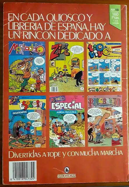 Contraportada de los 80s II