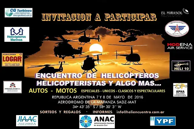 ENCUENTRO HELIS-AUTOS-MOTOS