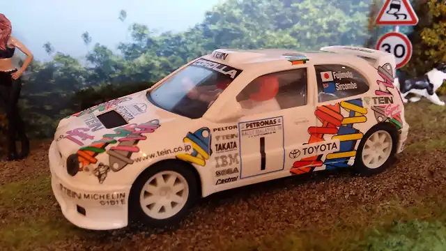 TOYOTA COROLLA WRC 1998 MALASIA FUJIMOTO