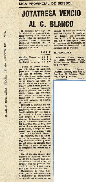 1976.08.18 Liga sénior DM