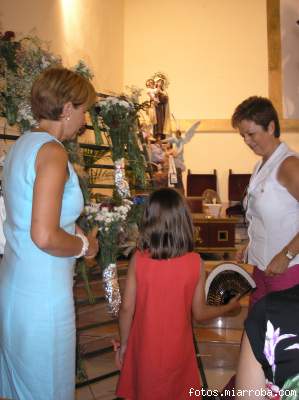 Ofrenda floral a la Virgen del Carmen