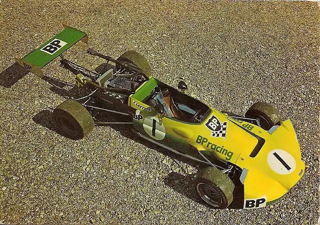 la Martini MK 12 formule 3 de Jacques Laffite au muse du Bec Hellouin.