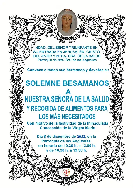 Cartel MulitaBESAMANOS2012