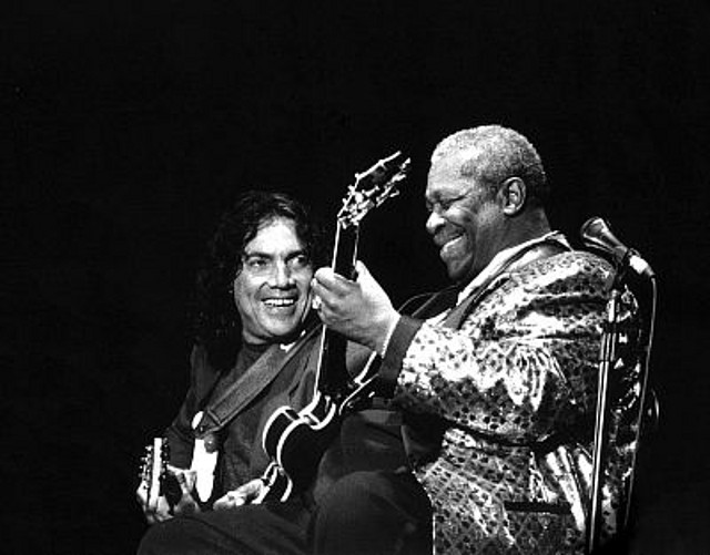 Pappo con B.B. King Pappo con B.B. King