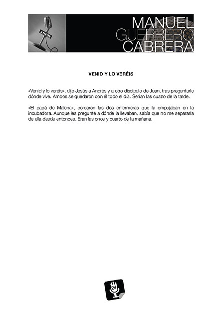 Venid y lo veréis 24 Venid y lo veréis 24