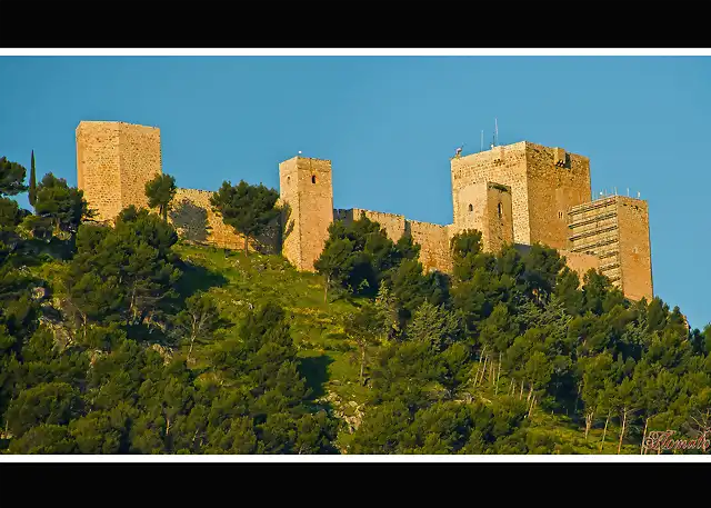 286 - EL CASTILLO DE JAEN A LA SALIDA DEL SOL