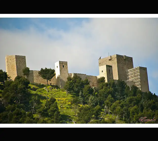 289 - EL CASTILLO DE JAEN A LA CAIDA DE LA TARDE