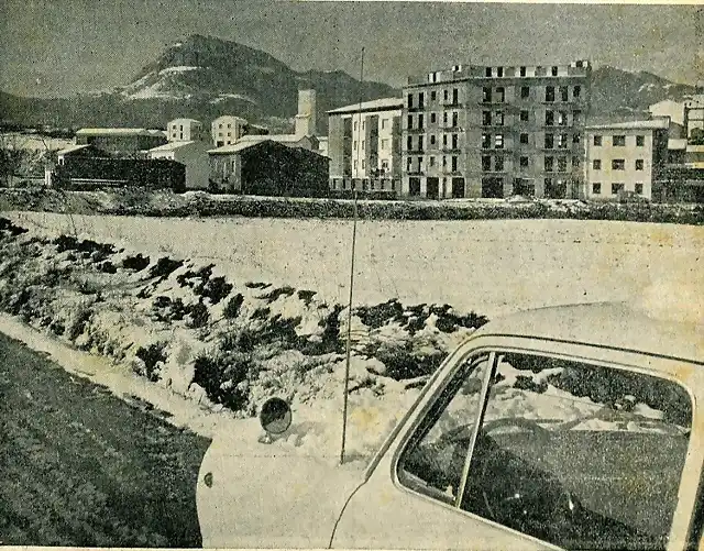 Olot Girona Febrero 1969