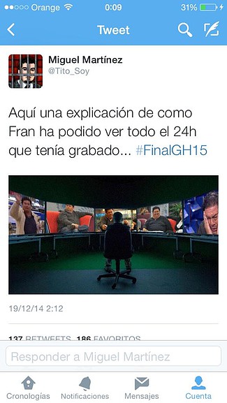 Hugo twitter 21-12-2014 Hugo twitter 21-12-2014