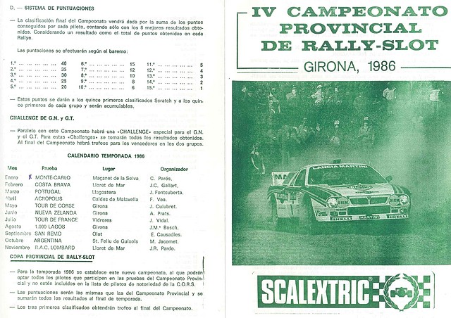 rallyes 1986 rallyes 1986