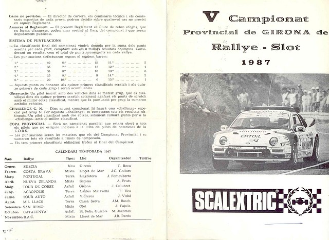 rallyes 1987 rallyes 1987