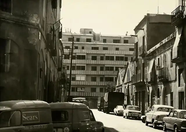 Barcelona c. Sant Nicolau - c. B?jar 1970
