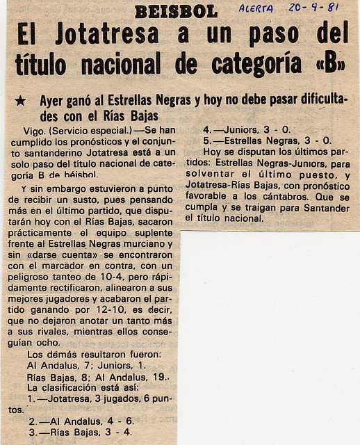 1981.09.20 Cpto. España B sénior