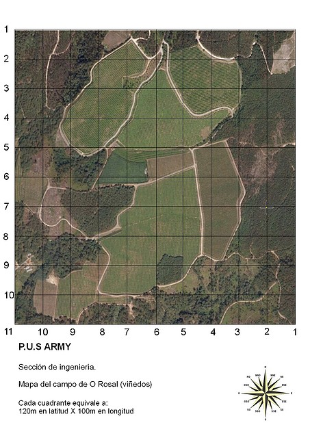 mapa campo rosal vi?edos