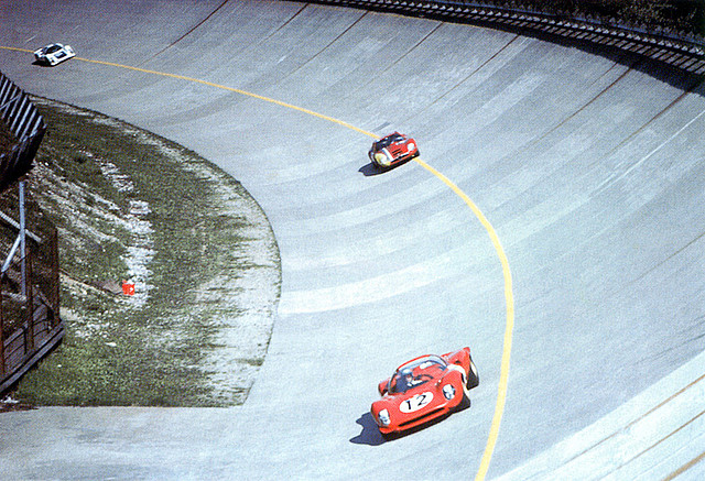 1966 Monza 1000km Lorenzo Bandini Ferrari Dino 206S