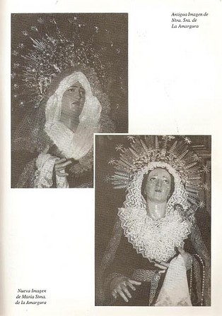 La Virgen de la Amargura un antes y un despues