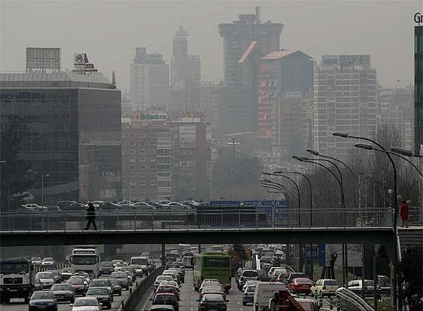 contaminacion aire madrid trafico protocolo carmena contaminacion aire madrid trafico protocolo carmena