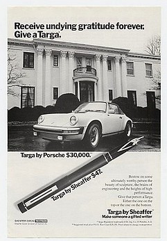 Porsche targa sheaffer