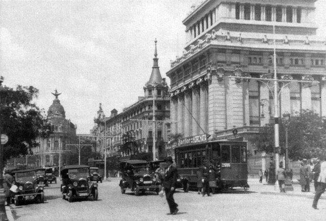 Madrid, tranvas. Foto tomada de internet