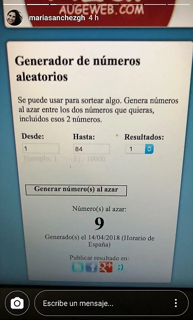 Mar?a IG Stories 14-4-2018 (3) Mar?a IG Stories 14-4-2018 (3)