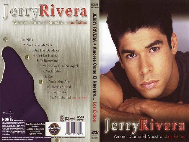 Jerry Rivera - Los Exitos - Caratula DVD