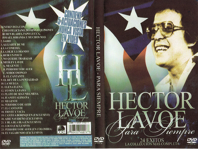 Hector Lavoe - Para Siempre - Caratula DVD