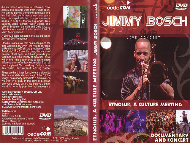 Jimmy Bocch - Live Concer - Caratula DVD