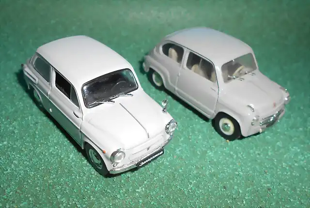 Saporoshez und Fiat 1