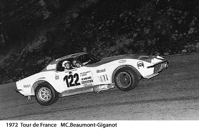 Chevrolet Corvette - Beaumont - TdF '72 s