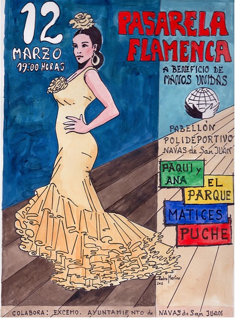 cartel moda flamenca2011