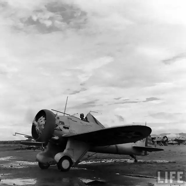 P-26 A of the Philippine Army Air Corps, c. 1941