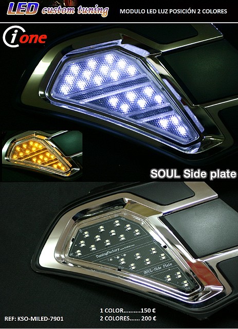 modulo posicin con led.KSO-MILED-7901.Upgradecar