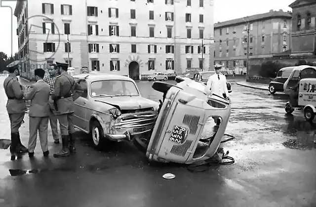 Rom -  Viale Tiziano. 11. Juni 1959