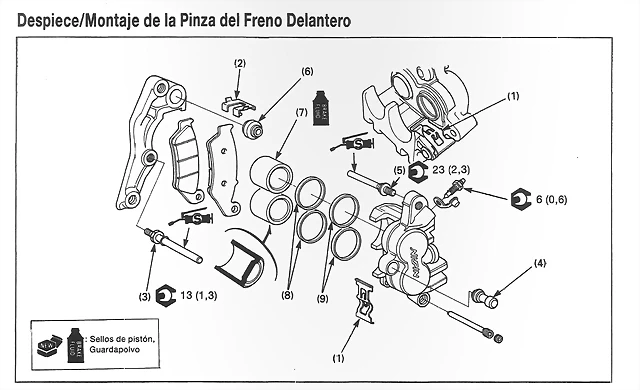 pinza del. pinza del.
