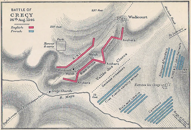 mapa crecy  august