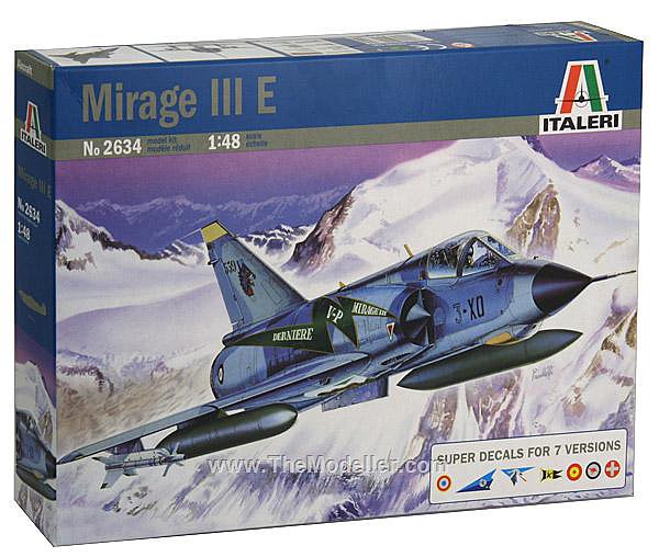 mirage 3 de italeri