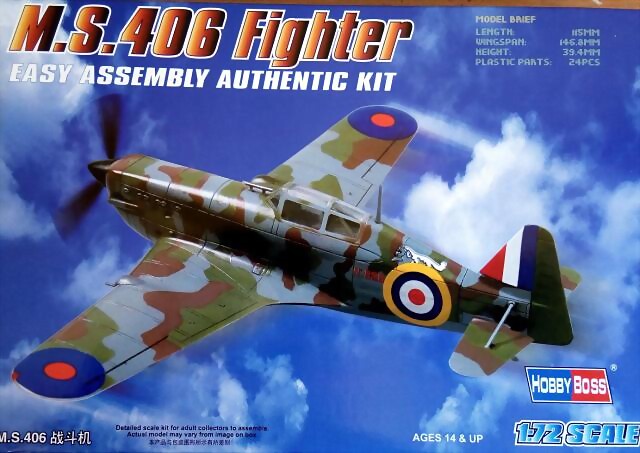 Hobby Boss- Morane Saulnier 406 - 1-72