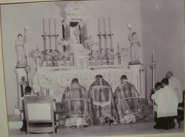 exposici?n santisimo TEMPLO INMACULADA CONCEPCI?N DE LA CIUDAD DE BARQUISIMETO 1952