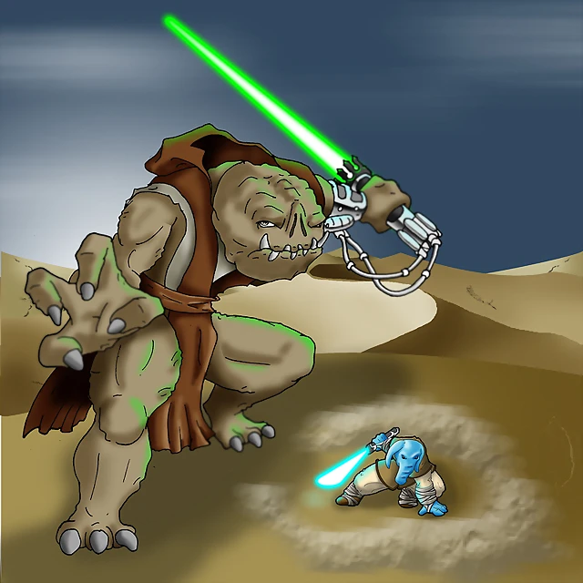 Rancor_Jedi__Ortolan_Padawan_by_DustyGrafix