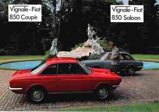 Fiat 850 Vignale Coupe PUBLICIDAD 1