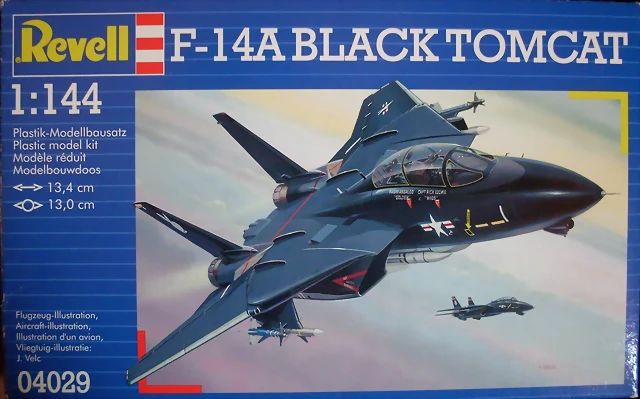 Revell - F-14A-Black-Tomcat - 1-144