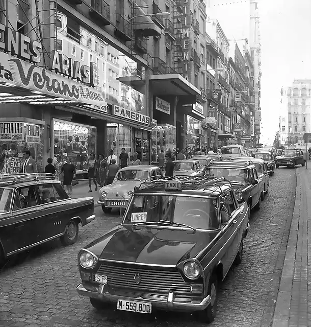 Madrid Calle de Montera 1969