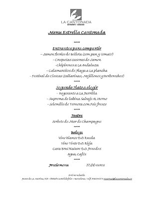 Menu estrella 2